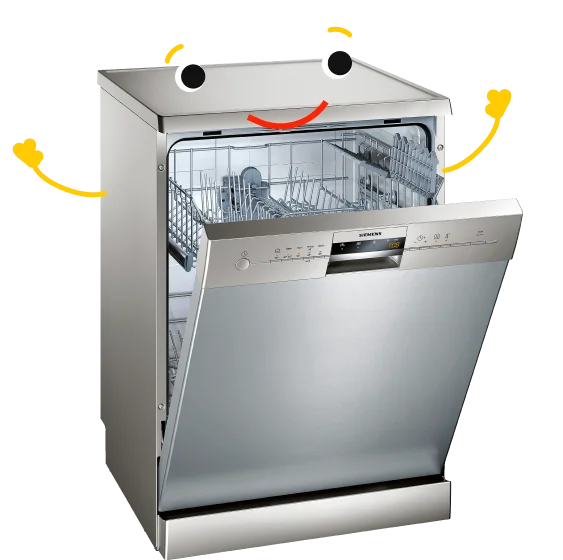 Установка посудомоечных машин LG